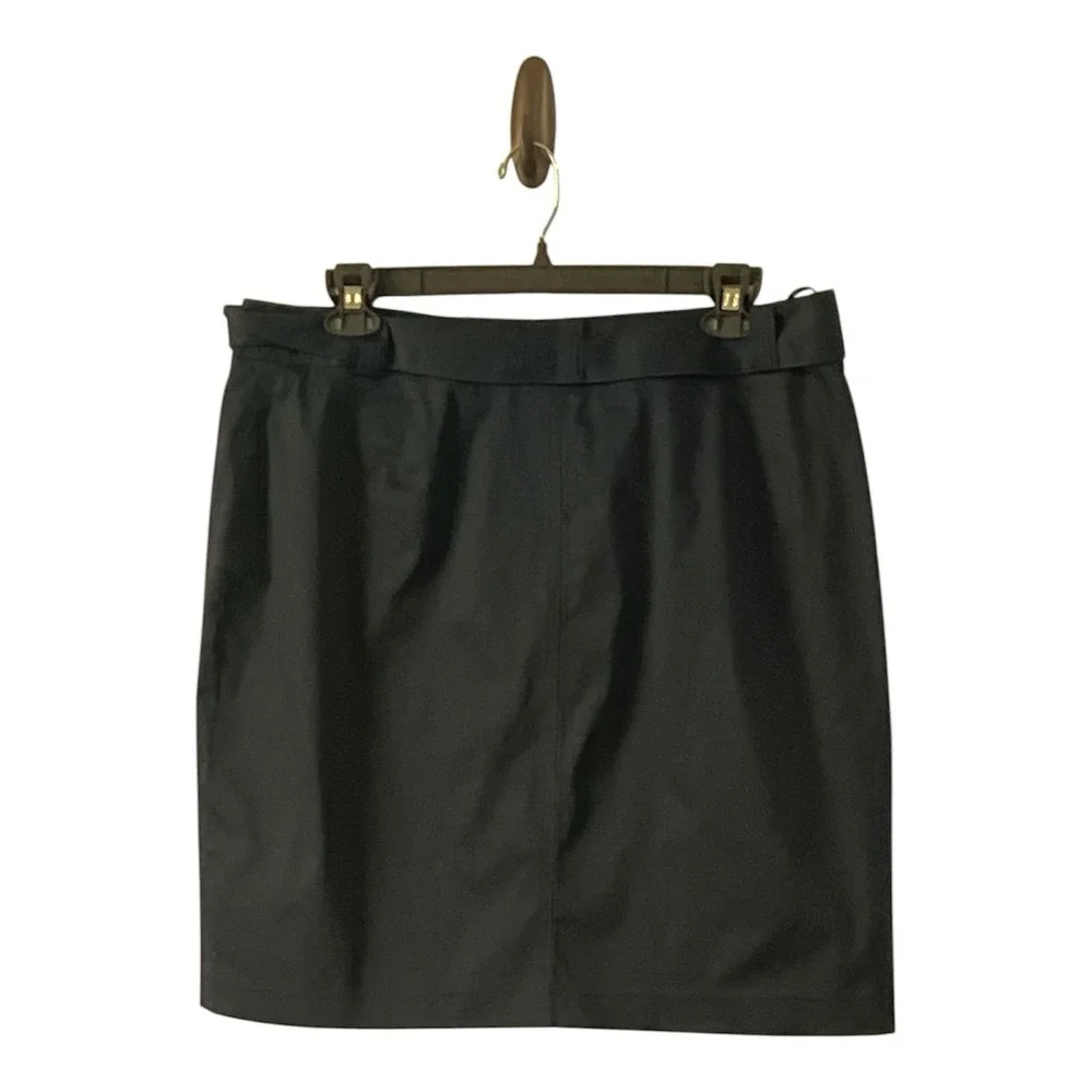 Jones New York Women' Signature‎ Belted Utility Stretch Skirt Size 16